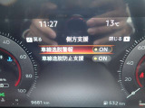 LDW(車線逸脱警報)とLDP(車線逸脱防止支援)が装備されておりドライバーが意図せずに白線を跨ぐと警告音で注意を促してくれます♪