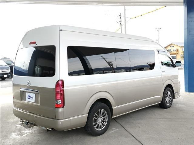 トヨタ ハイエース 2.7 グランドキャビン 4WD 社外ステアリング 社外