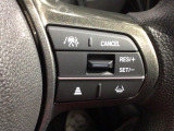 クルーズコントロールを装備しています。高速道路などで一定の速度で走ってくれるので運転が楽ですよ!速度を設定できますので、スピードの出しすぎにも注意できます。
