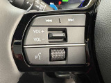 オーディオコントロールスイッチ付き!ハンドルを握ったままチャンネルや音量の調整が可能です。見た目以上に運転していると便利な機能なんですよ。