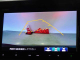 バックガイドモニターを装備しています、車庫入れもラクラクです。