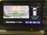 バックでの車庫入れも安心です! リアカメラが付いているバックモニター付のナビを装備しております。バンパーについているソナーや、操作線もついており距離感も画面から確認できます。