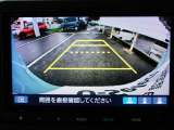 後退や車庫入れ時に安心のバックカメラ付き!夜間や雨天などの視界の悪いシーンでも視えて安心ですね♪