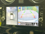 【アラウンドビューモニター】専用のカメラにより、上から見下ろしたような視点で360度クルマの周囲を確認することができます☆死角部分も確認しやすく、狭い場所での切り返しや駐車もスムーズに行えます。