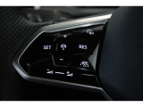 《ACC》アダプティブクルーズコントロール(全車速追従機能付)は30-160kmhまで設定可能です。