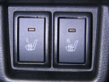 運転席と助手席にシートヒーターを装備しております。