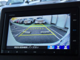 ◆◆バックカメラの画像です。ガイドラインがスムースな車庫入れをサポートいたします!車庫入れの安心感がアップしますね☆