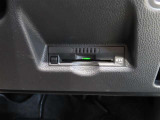 ETC車載器付きです。高速道路の料金所もスムーズに通過できます。