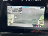 純正の前後ドライブレコーダー付き。ドライブレコーダーの映像もナビモニターで確認できます。