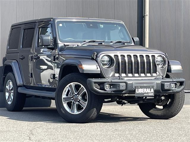 ラングラー アンリミテッド サハラ 4WD 本革シート 修復歴無し