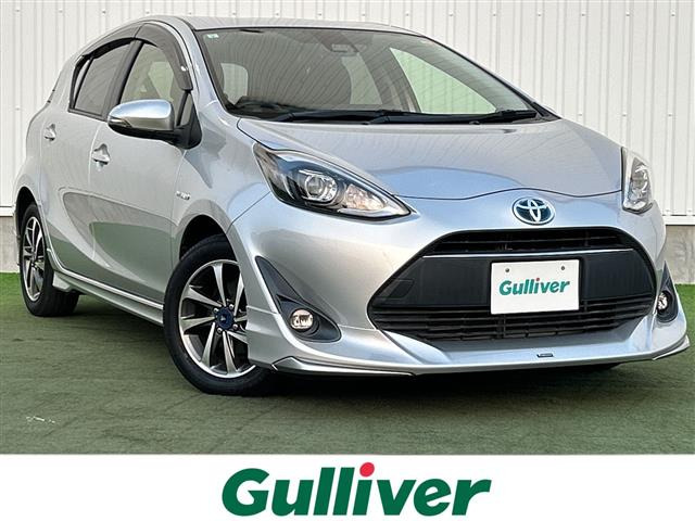 アクア1.5 G ソフトレザーセレクション本革シート 修復歴無し