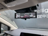 スマートルームミラー装備なので後席の荷物が高くても後方視界はカメラで確認できます。