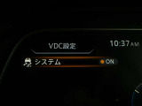 VDC機能付き!!滑りやすい路面やカーブ走行時の横滑りを軽減して、車の安定性を向上させてくれるので、雨の日などの運転も安心です♪