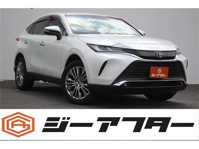 ハリアー 2.5 ハイブリッド E-Four Z レザーパッケージ 4WD 禁煙車 純正12.3型ナビ ...