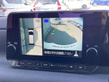 空から見下ろしているかのような視点で周囲を確認できるアラウンドビューモニター!