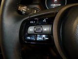 【ステアリングリモコン】ステアリングにオーディオ調節可能なスイッチが装備されていますので運転中でも視線をそらさずにオーディオの調節が可能です!