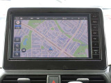 純正メモリーナビ〈MM223D-L〉装備しております! 9インチワイドの大型モニターです!