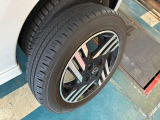 155/65R14タイヤと専用アルミホイール付き(^^♪
