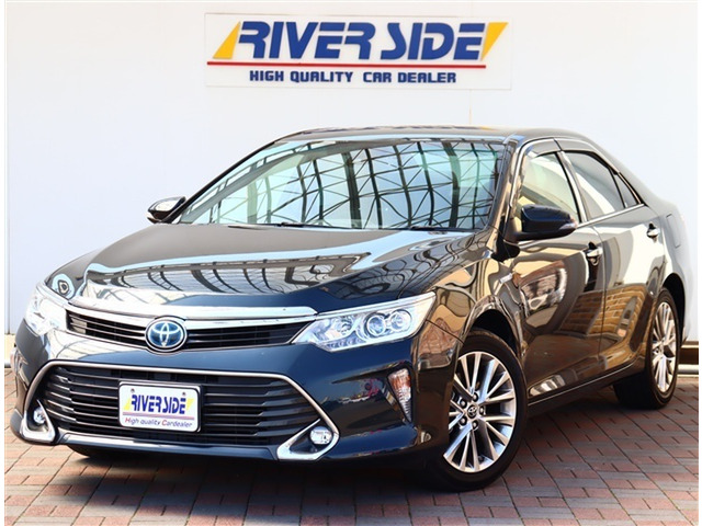 カムリハイブリッド2.5 Gパッケージ プレミアムブラックプリクラッシュBSMレーダークルーズ