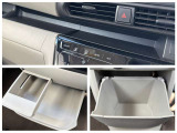 細かな物もすっきり収納できますよ♪【センター/助手席トレイ】【スライドトレイ】【ロアボックス】等