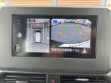 アラウンドビューモニターは車庫入れの強い味方となってくれます。上から車を見下ろすように視ることで、駐車場枠内にビシッと真っ直ぐ停めれます!☆一度使ったらわかって頂けます☆