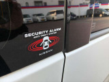 盗難防止のカーアラーム付き!