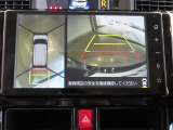 パノラミックビューモニター付きです。全方向の確認ができて安心です。