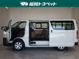 スライドドアは両側手動式です。