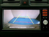 バックビューモニター搭載で駐車もカンタン目安線が表示されるので駐車時に便利です