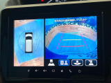 【全方位モニター用カメラ】専用のカメラにより、上から見下ろしたような視点で360度クルマの周囲を確認することができます☆死角部分も確認しやすく、狭い場所での切り返しや駐車もスムーズに行えます。