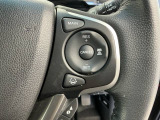 アクセルから足を離しても設定したスピードを保ち走行し、高速道路での疲労軽減に役立つクルーズコントロール付きです!