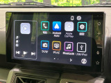 【純正9型ディスプレイオーディオ】お手持ちのスマートフォンとの連携で、ナビや音楽再生など各種アプリを使用可能。スマホに近い感覚でお使いいただけます♪