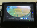 モニターガイドが付いているのでショッピングなどの狭い駐車場や車庫入れなどの時もしっかりと確認しながらバックができるので安心してお出かけできますよ