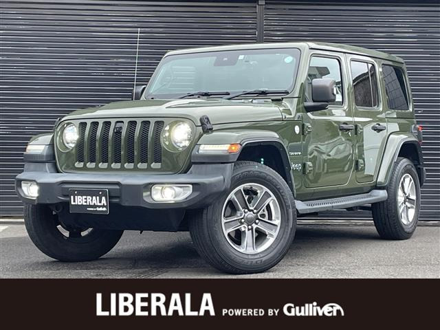 ラングラー アンリミテッド サハラ スカイワンタッチパワートップ 4WD 本革シート