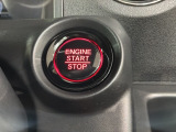 ワンプッシュでエンジンのスタート、ストップが出来て便利です。