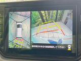 【パノラマモニター】専用のカメラにより、上から見下ろしたような視点で360度クルマの周囲を確認することができます☆死角部分も確認しやすく、狭い場所での切り返しや駐車もスムーズに行えます。