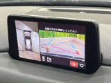 【360&deg;ビューモニター】専用のカメラにより、上から見下ろしたような視点で360度クルマの周囲を確認することができます☆死角部分も確認しやすく、狭い場所での切り返しや駐車もスムーズに行えます。