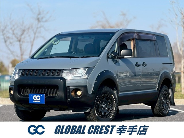 デリカD:5 2.4 C2 G プレミアム 1年保証 修復歴無 記録簿 全塗装グレー