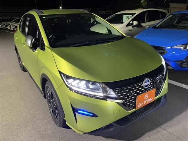 ノート1.2 AUTECH クロスオーバー禁煙車 純正9インチナビ フルセグ