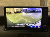 駐車が苦手な方でも安心なバックカメラつき。
