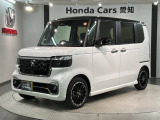 全国納車可 第三者機関証明書付 H SENSING 2ト-ン 新車保証 試乗車 ワンオ-ナ- ナビLXU-242NBi TV Rカメラ装備のN-BOXカスタム ターボコーディネートスタイル入庫!