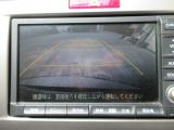 バックカメラの画像です。ガイドラインがスムースな車庫入れをサポートいたします!車庫入れの安心感がアップしますね☆