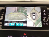 マルチビューカメラを搭載ですので、まるで見下ろし映像のように車両の周囲を確認できます。