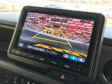 リアカメラがついているので、駐車や後進の際にとても便利です♪