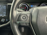 ステアリングスイッチ装備!運転しながら手元でオーディオの操作などができます。
