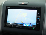 ◆バックカメラ◆リバースにするだけで映ります、後方の安全確認や、狭い駐車場での車庫入れ、雨の日や夜間など視界の悪い時に便利です!安全にバックする為には欠かせない装備です。