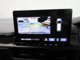 バックカメラの画像です。ガイドラインがスムースな車庫入れをサポートいたします!車庫入れの安心感がアップしますね☆