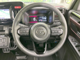 ステアリングも使用感が少なく、きれいな状態となっております♪