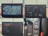 ナビやオーディオ、ご自身の運転記録やメンテナンスログを表示する「マツダコネクト」を搭載。人間工学に基づき、自然な位置に搭載されております。もちろんBluetooth等のオーディオにも対応しております。