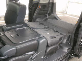 シートが倒せて荷物も楽々